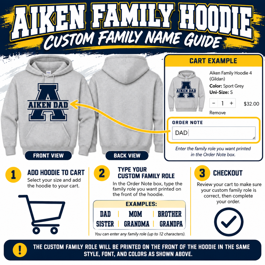 Aiken Family Hoodie 4 (Gildan)