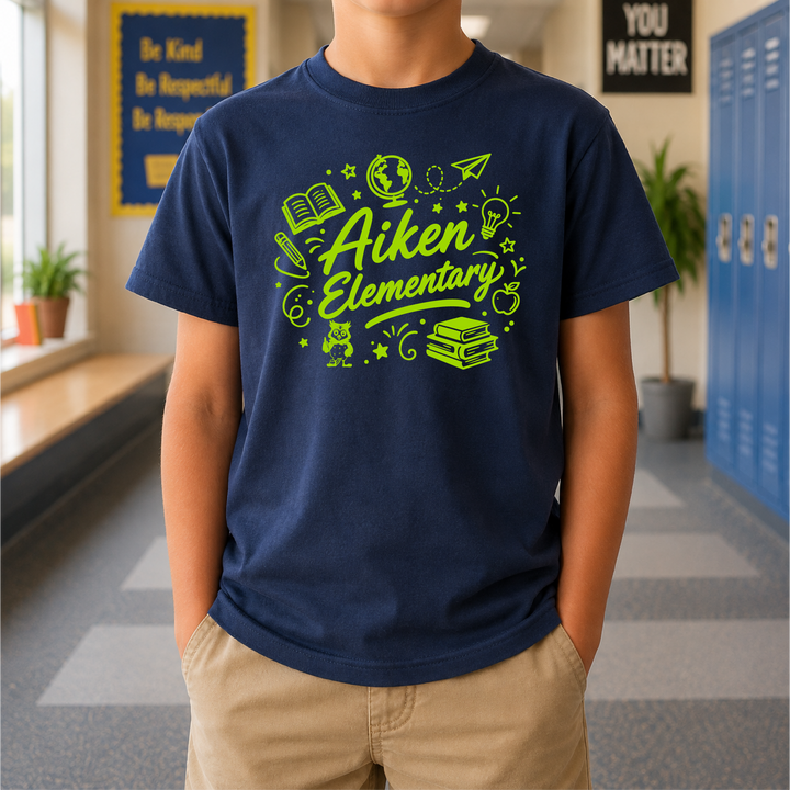 Aiken T-shirt 3 (Gildan)
