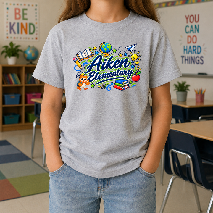 Aiken T-shirt 3 (Gildan)