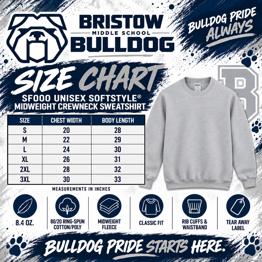 Bristow 1 Sweatshirt (Gildan)