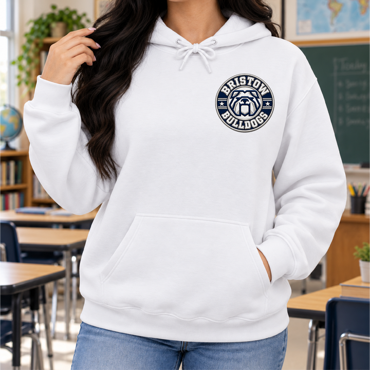 Bristow 4 Faux Embroidery Hoodie (Gildan)