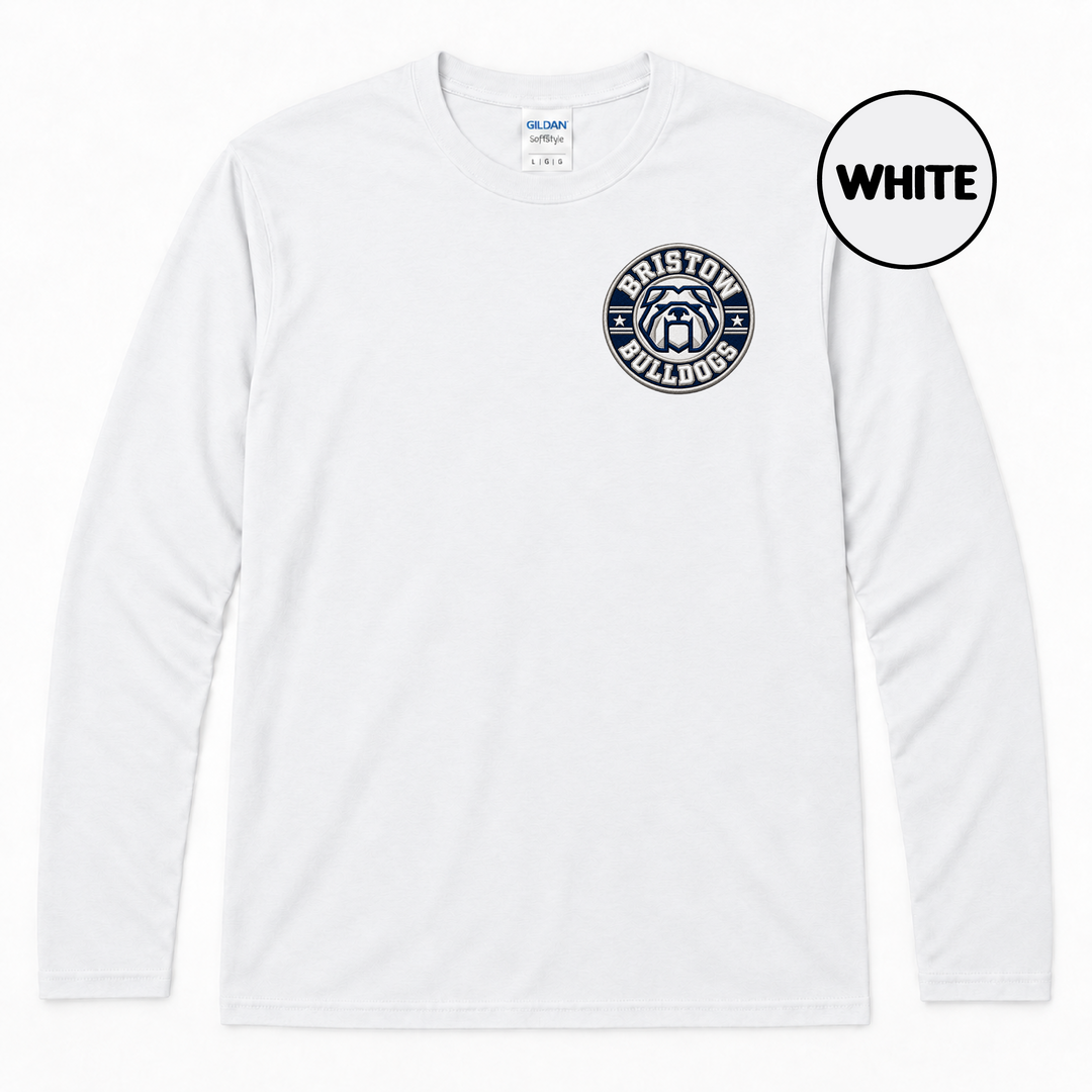 Bristow 4 Faux Embroidery Long Sleeve (Gildan)