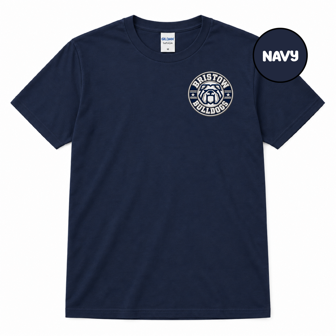 Bristow 4 Faux Embroidery T-shirt (Gildan)