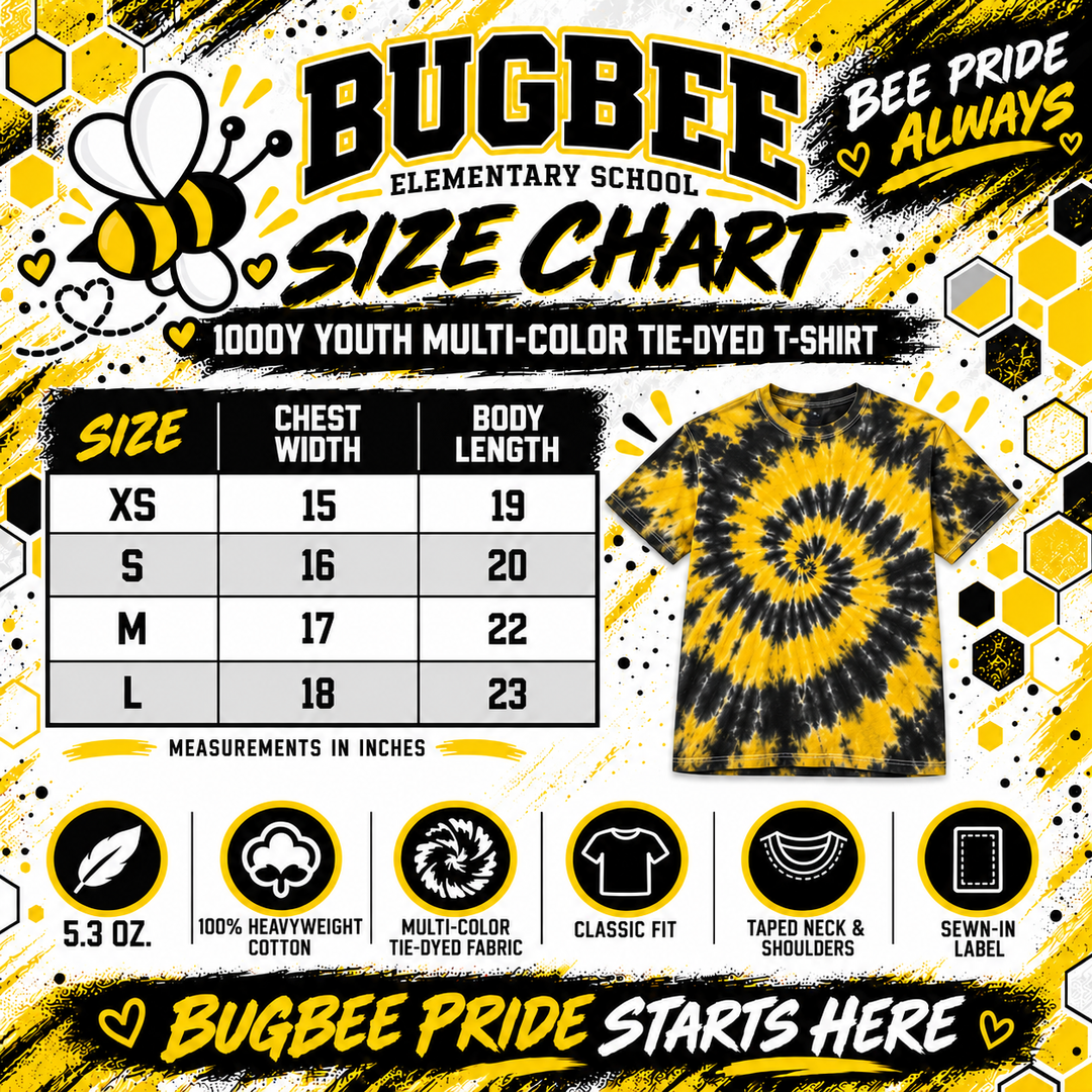 Bugbee Tie-Dye shirt 2 (Colortone)