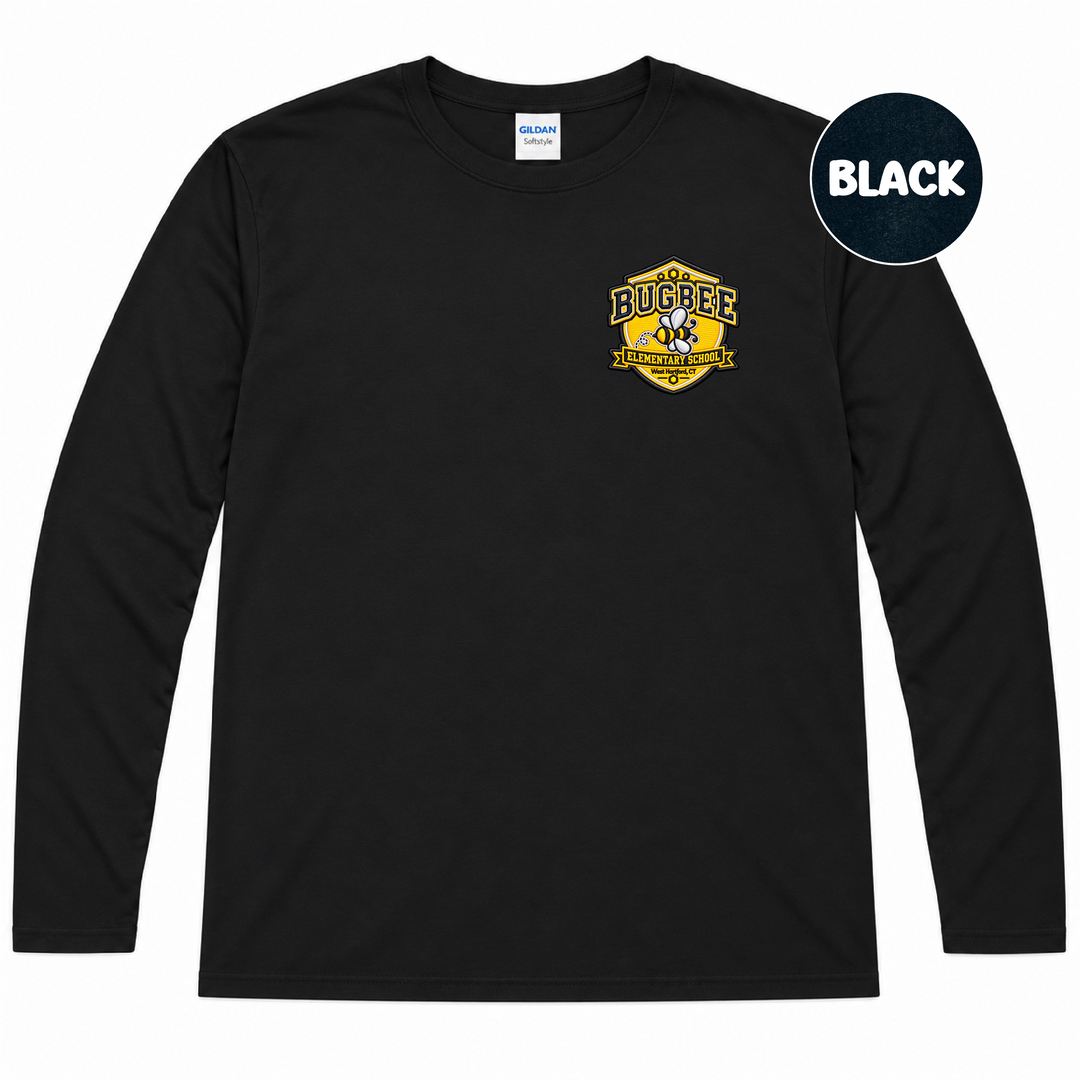 Bugbee Long Sleeve Faux Embroidery 4 (Gildan)