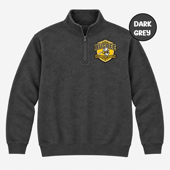 Bugbee Quarter Zip Faux Embroidery 4 (Gildan)