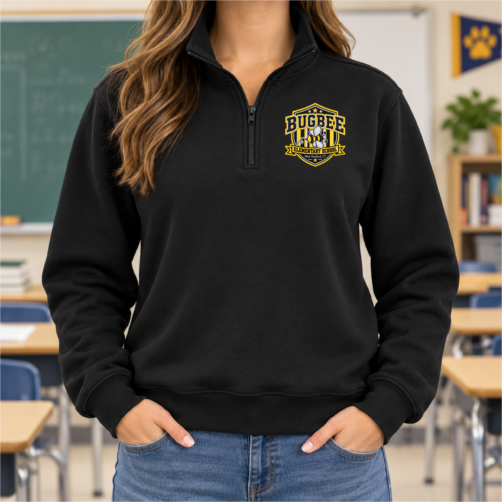 Bugbee Quarter Zip Faux Embroidery 4 (Gildan)