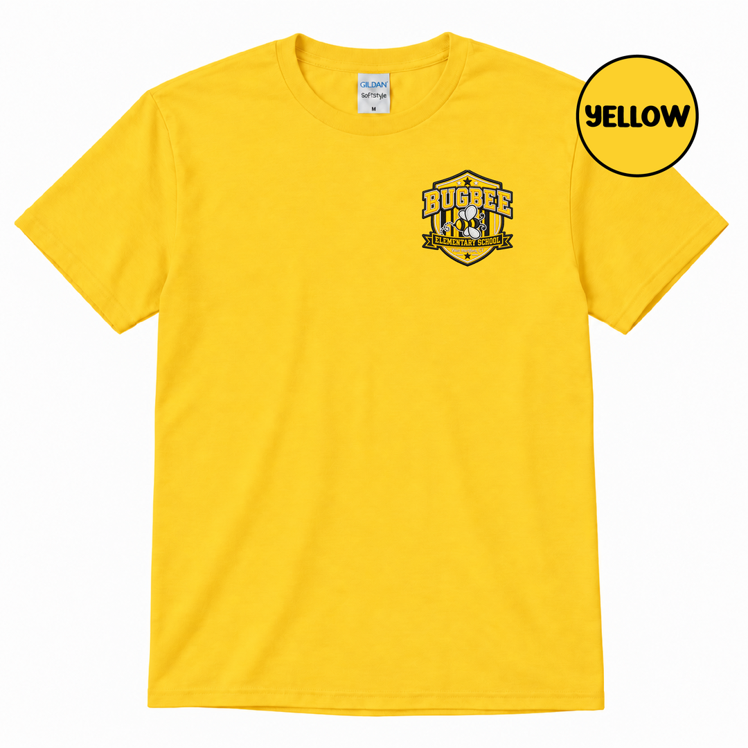 Bugbee T-shirt Faux Embroidery 4 (Gildan)