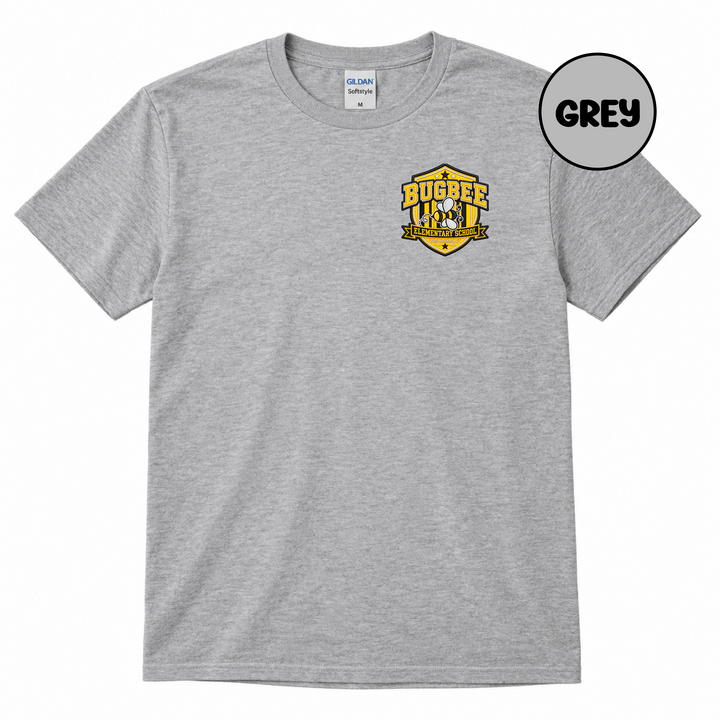 Bugbee T-shirt Faux Embroidery 4 (Gildan)