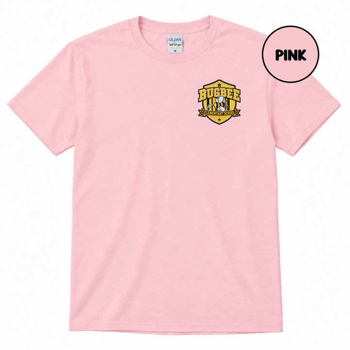 Bugbee T-shirt Faux Embroidery 4 (Gildan)