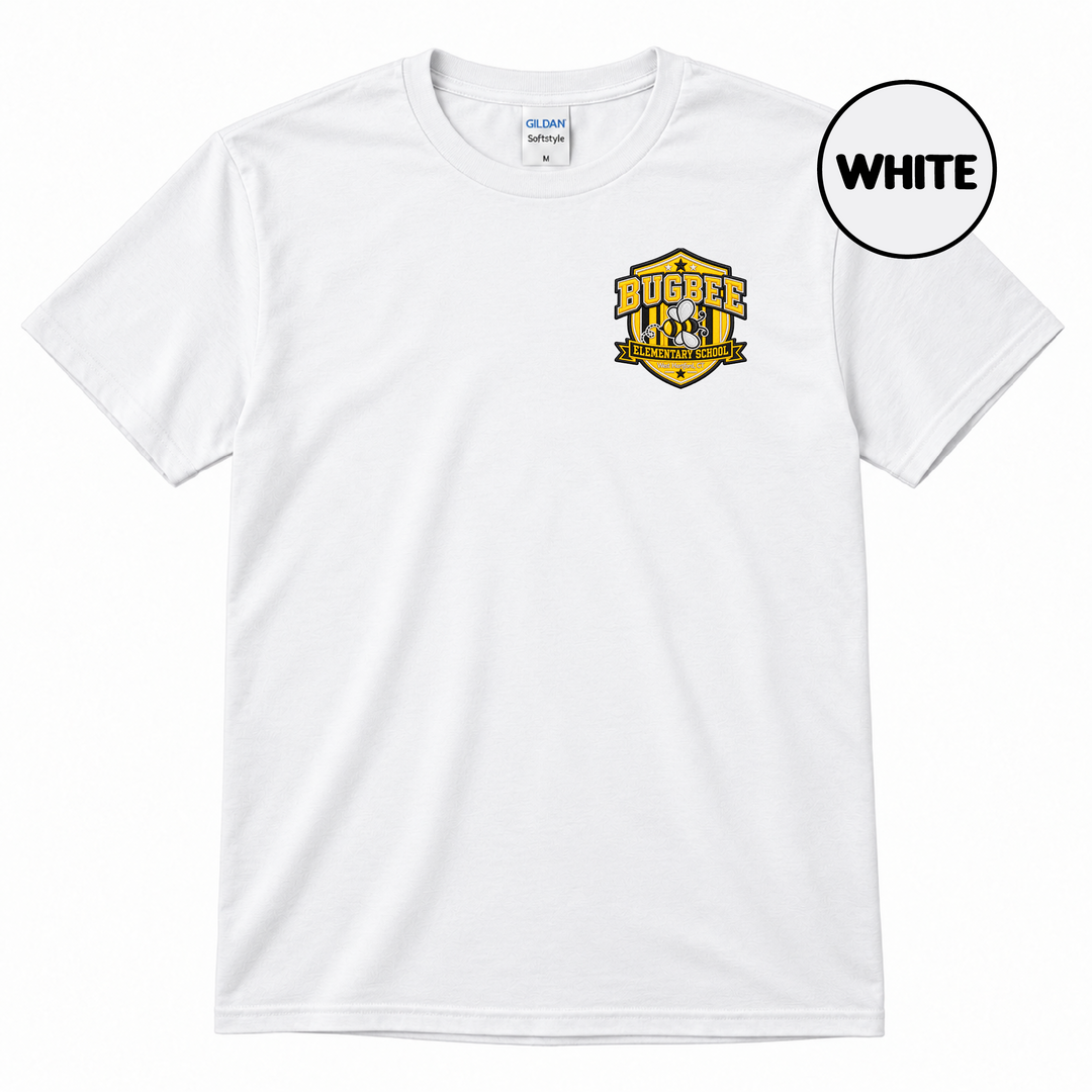 Bugbee T-shirt Faux Embroidery 4 (Gildan)