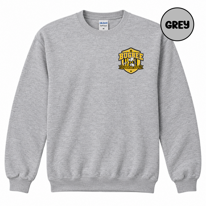Bugbee Sweatshirt Faux Embroidery 4 (Gildan)