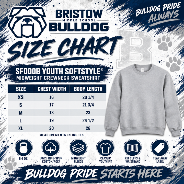 Bristow 1 Sweatshirt (Gildan)