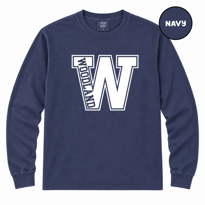 Woodland 3 Long Sleeve (Comfort Colors)