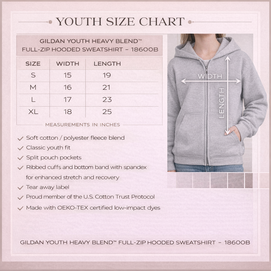 KP Zip Up Hoodie 1 (Gildan)