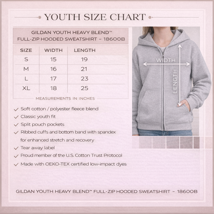 KP Zip Up Hoodie 1 (Gildan)