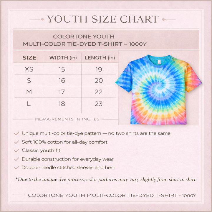 Aiken Tie-dye Shirt (Colortone)