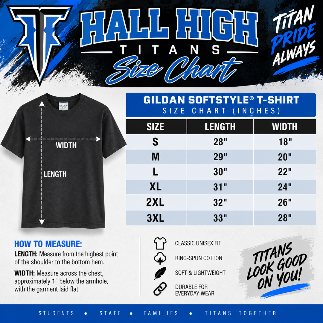 Hall Titans Tshirt 1 (Gildan)