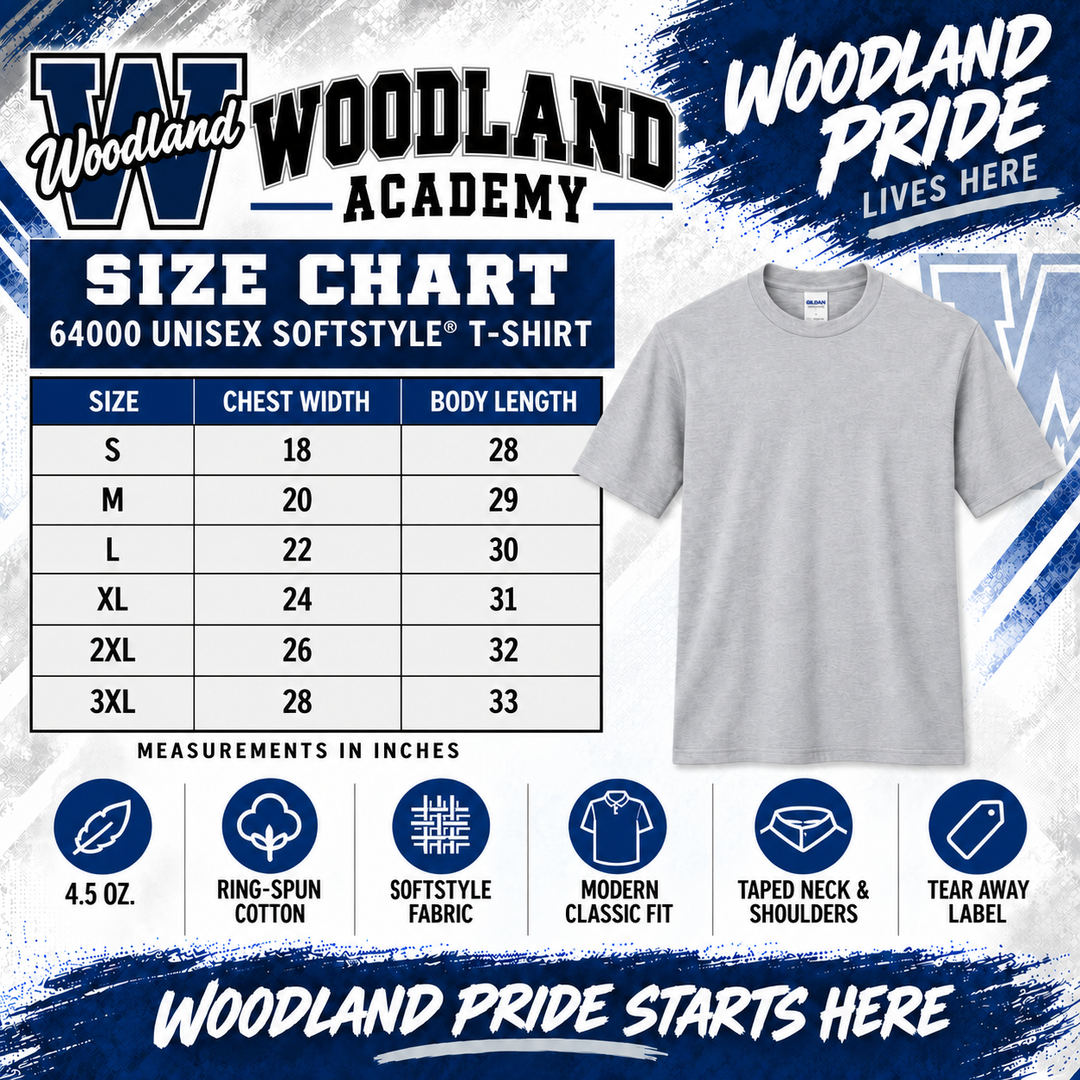 Woodland 2 Tshirt (Gildan)