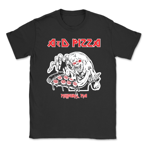 A&D Pizza Heavy Metal T-shirts (Gildan)