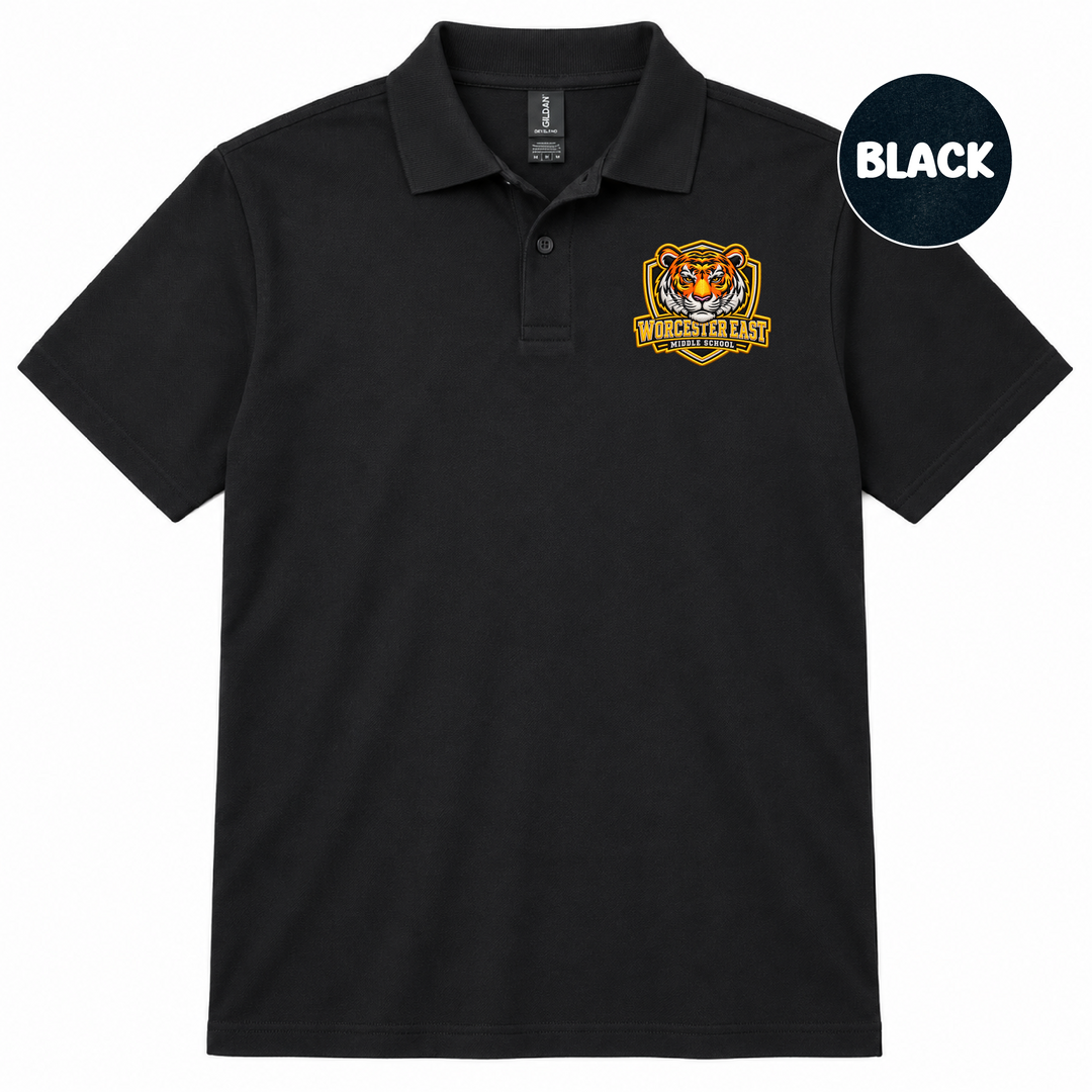 WEMS 3 Faux Embroidery Polo (Gildan)