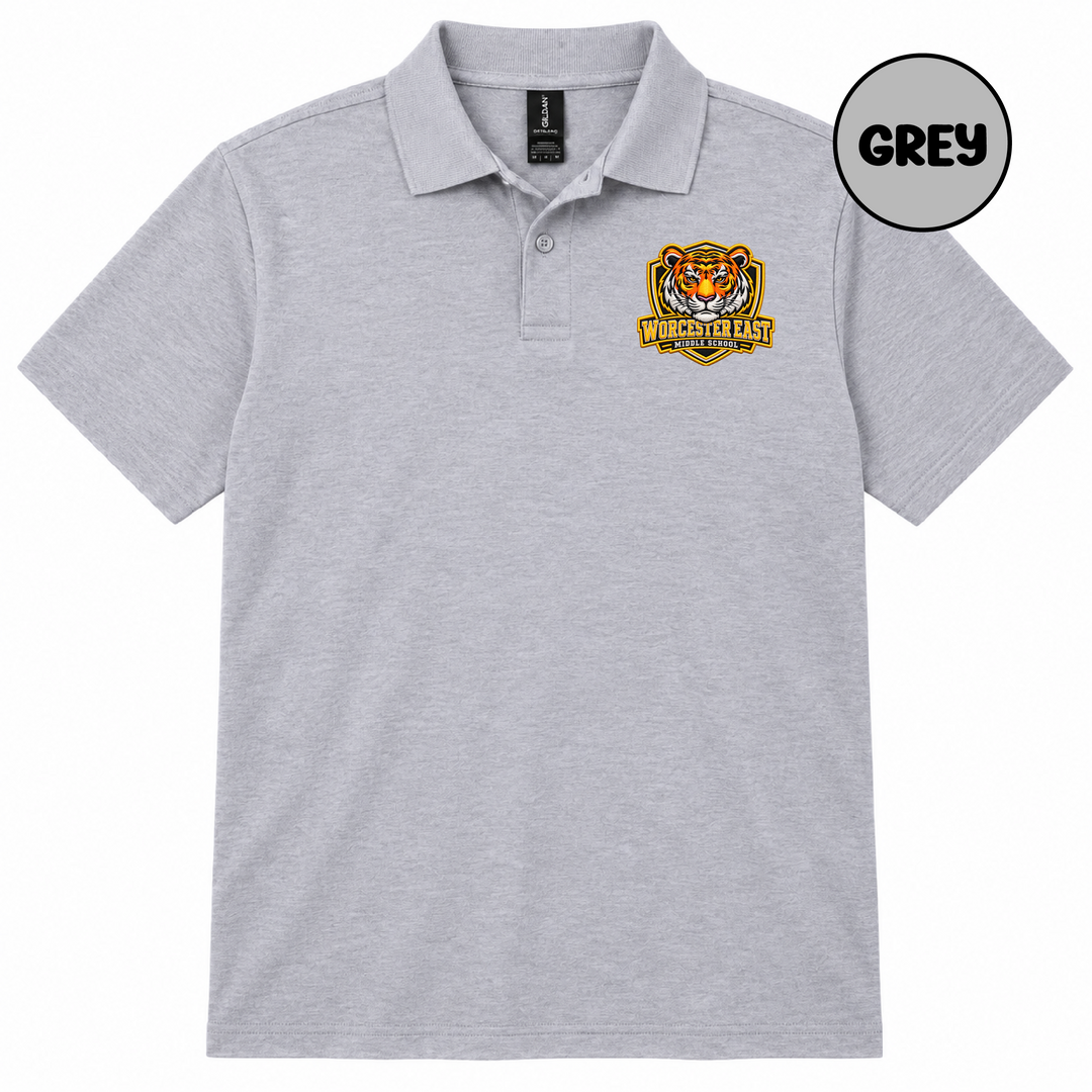 WEMS 3 Faux Embroidery Polo (Gildan)
