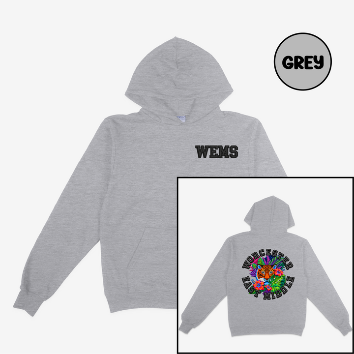 WEMS 3 Faux Embroidery Hoodie (Champion)