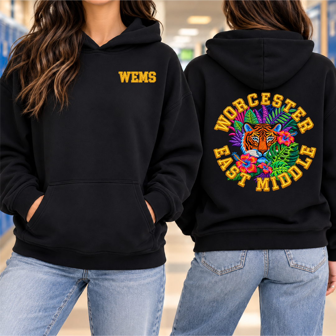 WEMS 3 Faux Embroidery Hoodie (Champion)