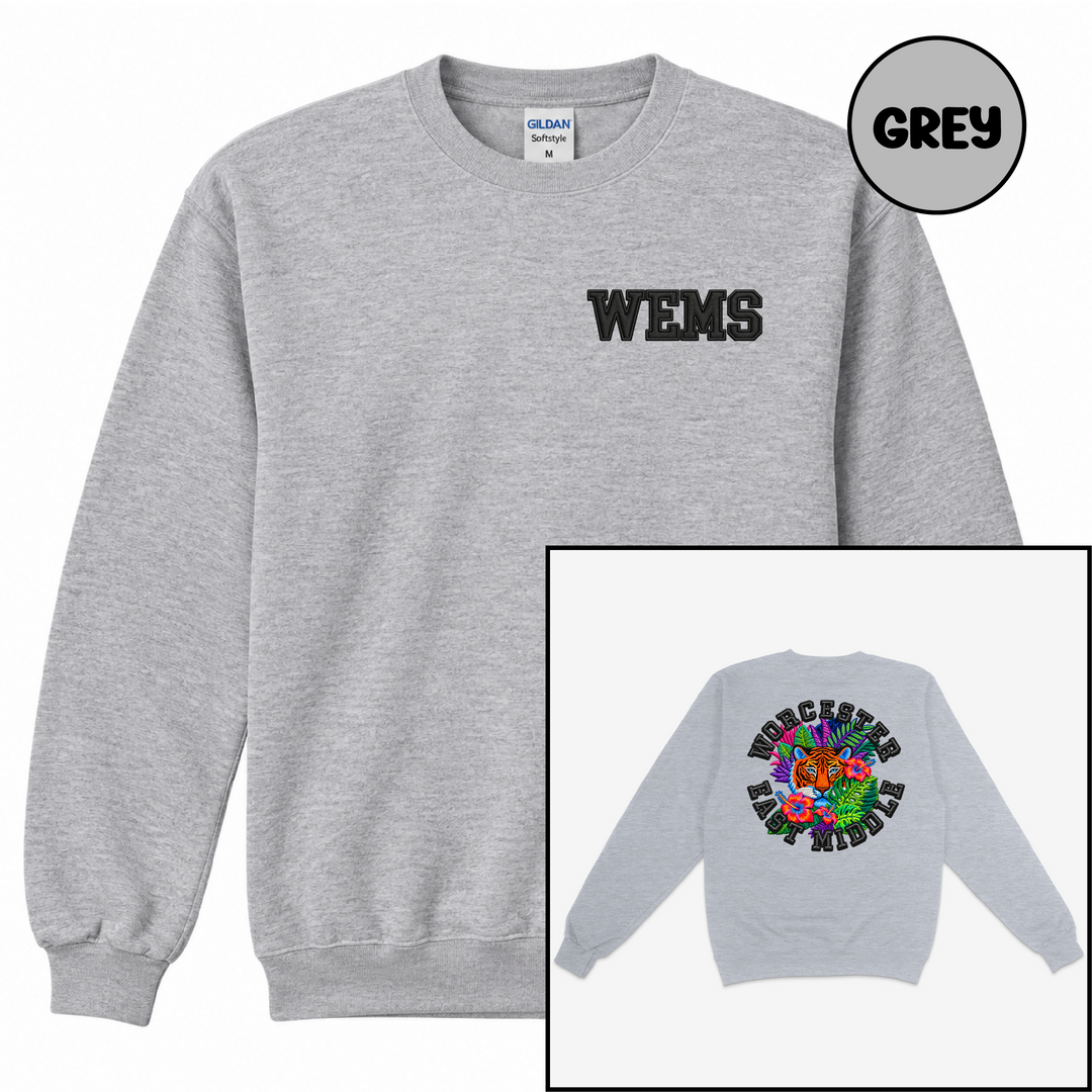 WEMS 3 Faux Embroidery Sweatshirt (Champion)