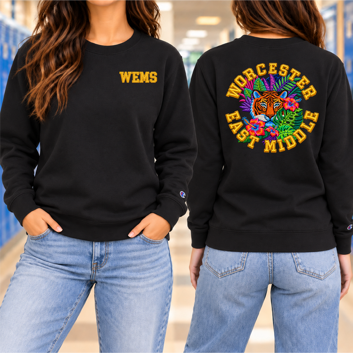 WEMS 3 Faux Embroidery Sweatshirt (Champion)