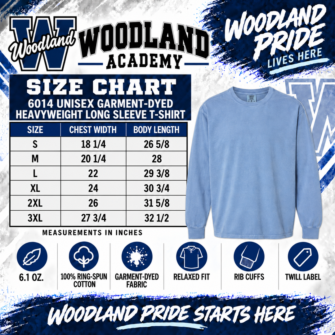 Woodland 1 Long Sleeve (Comfort Colors)