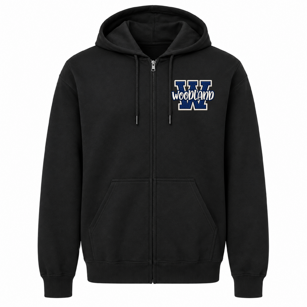 Woodland 1 Zip-up Hoodie (Gildan)