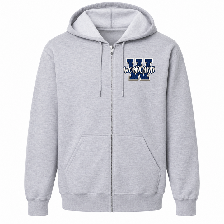 Woodland 1 Zip-up Hoodie (Gildan)