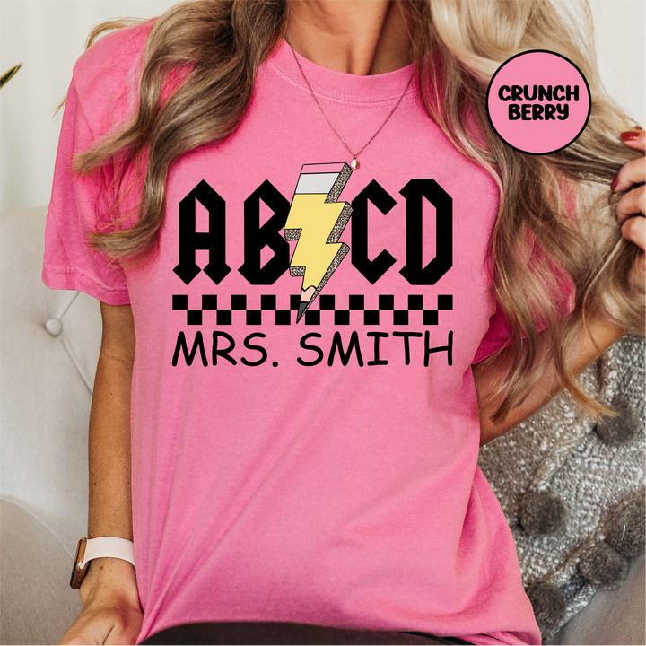 ABCD Rock (Personalizable)