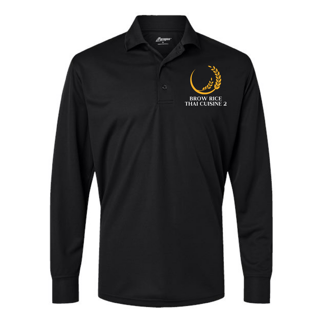 Brown Rice 2 Unisex Long Sleeve Polos