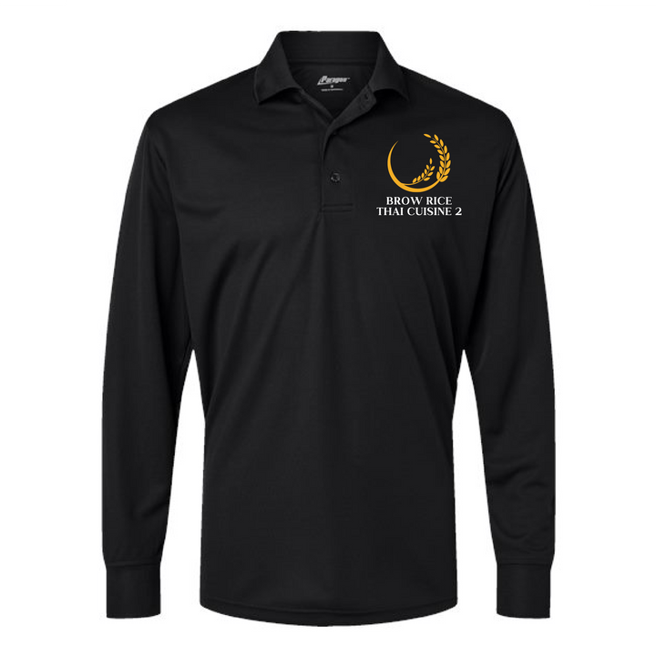 Brown Rice 2 Unisex Long Sleeve Polos