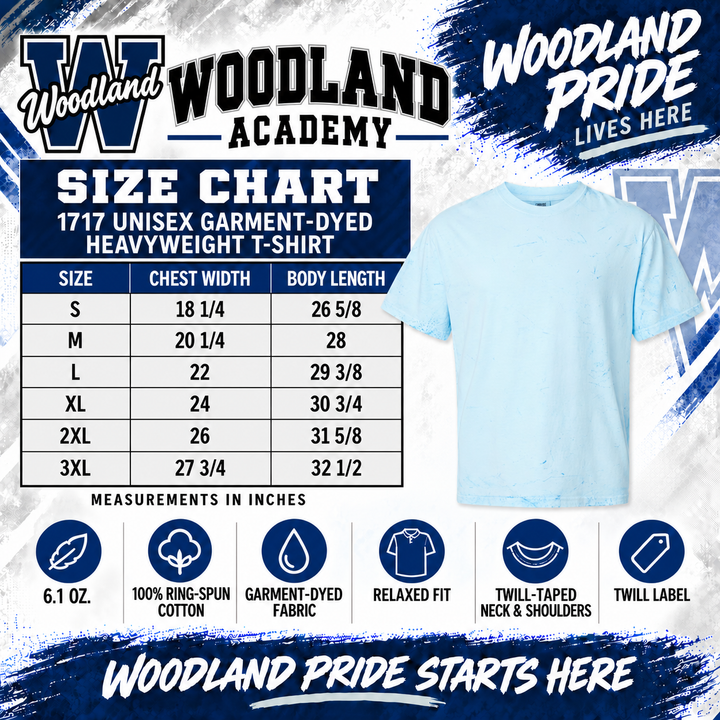 Woodland 2 Tshirt (CC Color Blast)