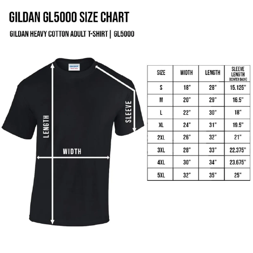 A&D Pizza Heavy Metal T-shirts (Gildan)