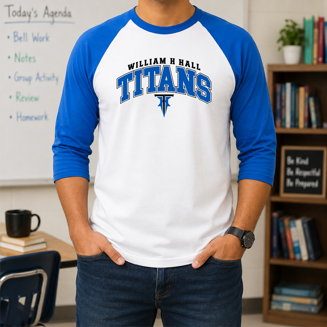 Hall Baseball Tee 1 (Tultex)