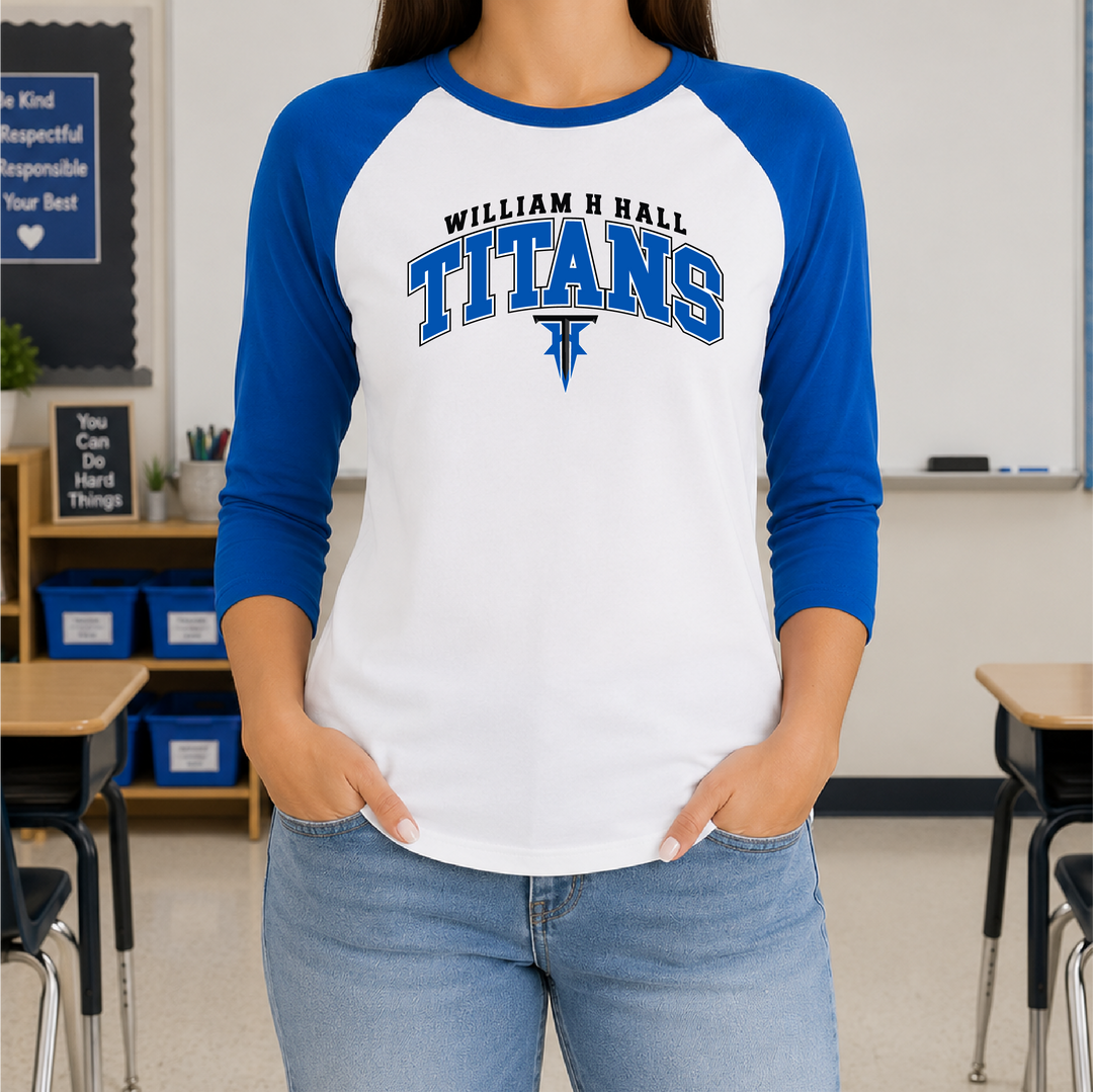 Hall Baseball Tee 1 (Tultex)