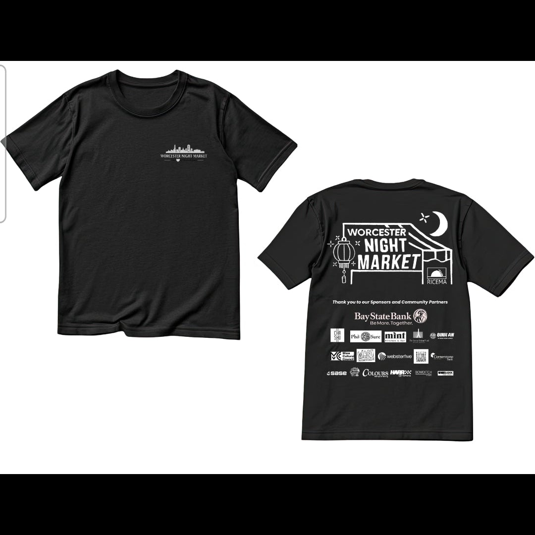 Worcester night market shirts
