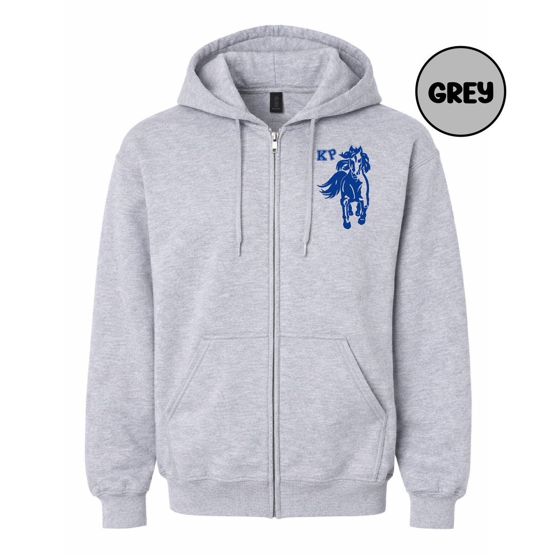 KP Zip Up Hoodie 1 (Gildan)