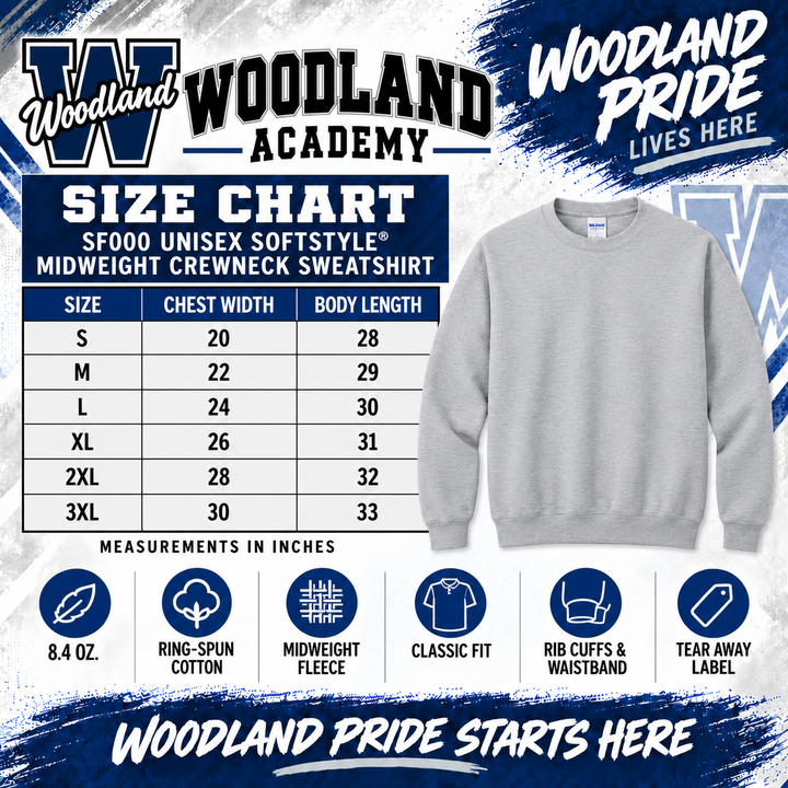 Woodland 2 Sweatshirt (Gildan)
