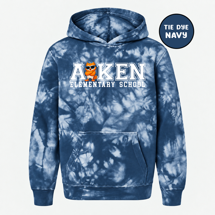 Aiken Tie Dye Hoodie 2 (Indepent Co.)