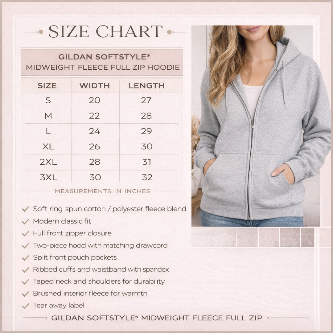 KP Zip Up Hoodie 1 (Gildan)